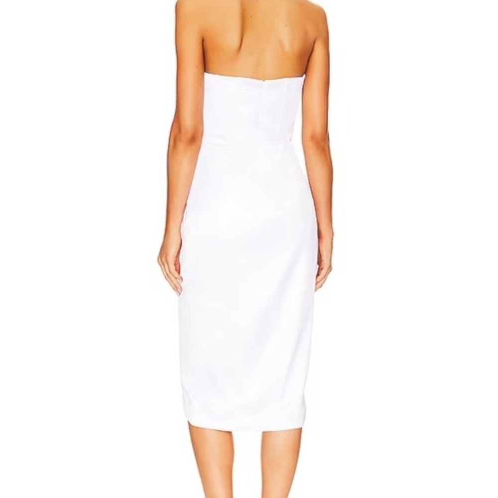 Bardot Revolve Jamila Corset Dress Orchid White XS / US 2‎ - Picture 4 of 16
